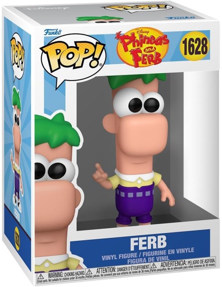 Figura Funko Pop! Disney Phineas & Ferb Ferb Modelo 1628 | 86692