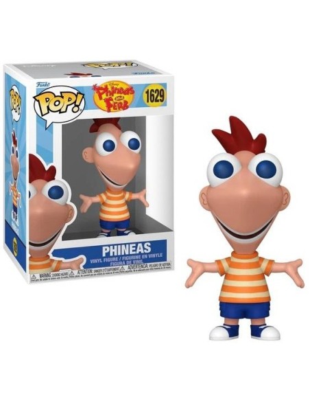 Figura Funko Pop! Disney Phineas & Ferb Phineas Modelo 1629 | 86693