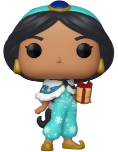 Figura Funko Pop! Disney Navidad Jasmine Modelo 1612 | 86070