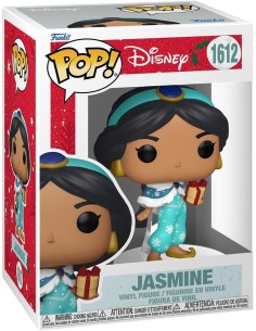 Figura Funko Pop! Disney Navidad Jasmine Modelo 1612 | 86070 2