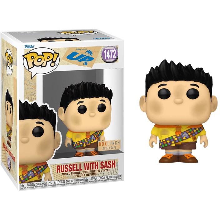 Figura Funko Pop! Disney Up Russell con banda...