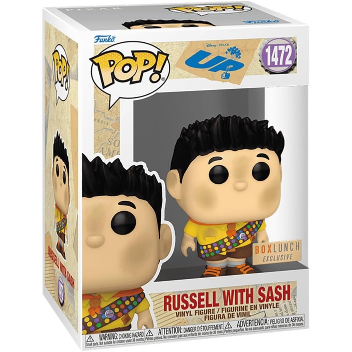 Figura Funko Pop! Disney Up Russell con banda...