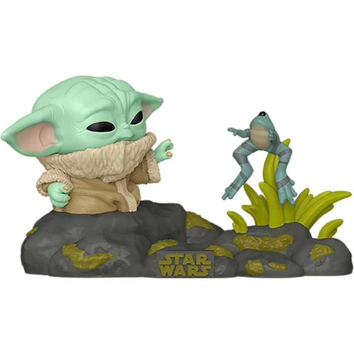 Figura Funko Pop! Star Wars Grogu con Rana...