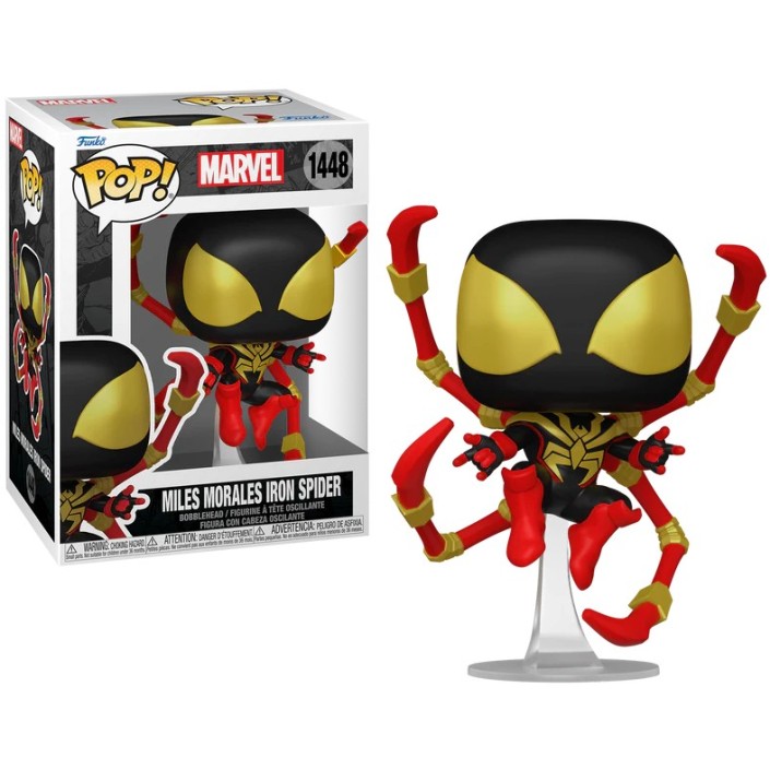 Figura Funko Pop! Marvel Miles Morales Iron...