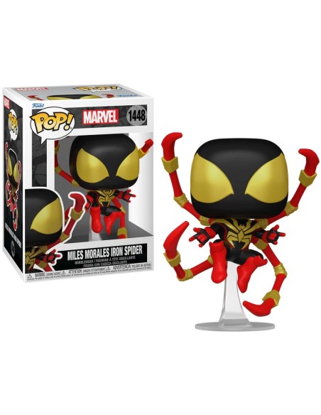 Figura Funko Pop! Marvel Miles Morales Iron Spider Modelo 1448 | 83753