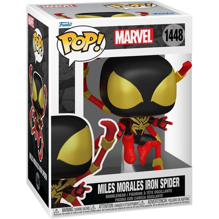 Figura Funko Pop! Marvel Miles Morales Iron...