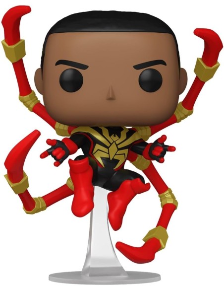 Figura Funko Pop! Marvel Miles Morales Iron Spider Modelo 1448 | 83753 Edición Chase
