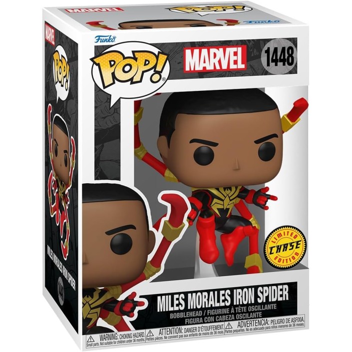 Figura Funko Pop! Marvel Miles Morales Iron...