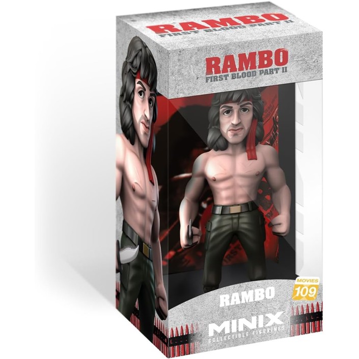 Figura Minix Rambo II Rambo Modelo 109