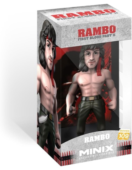 Figura Minix Rambo II Rambo Modelo 109