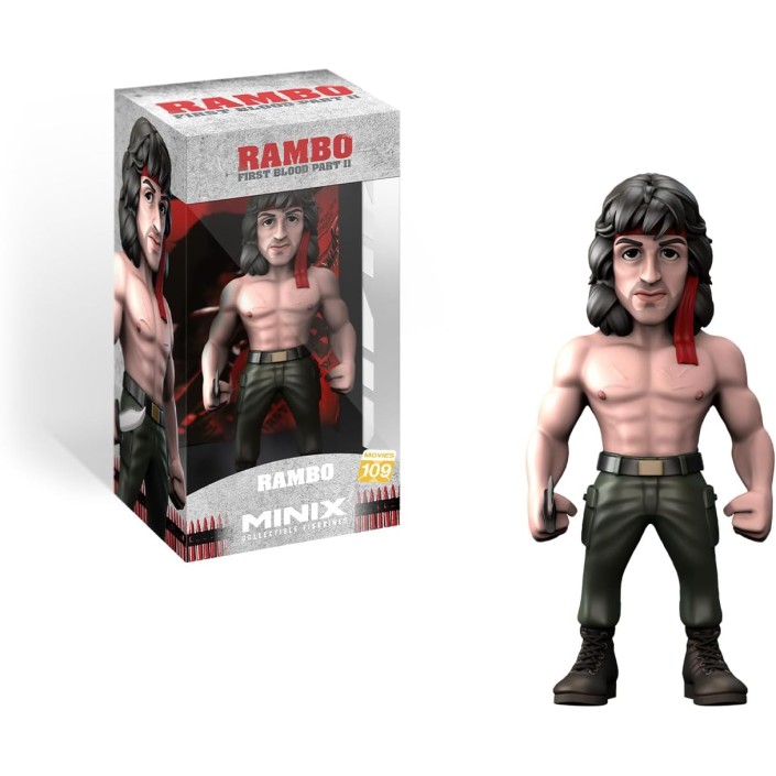 Figura Minix Rambo II Rambo Modelo 109