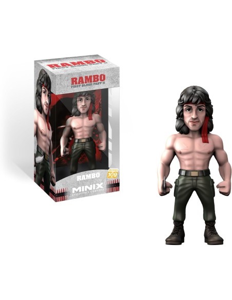 Figura Minix Rambo II Rambo Modelo 109
