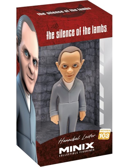 Figura Minix El Silencio de los Corderos Hannibal Lecter Modelo 103