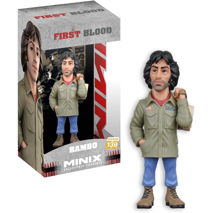 Figura Minix Rambo First Blood Rambo Modelo 139