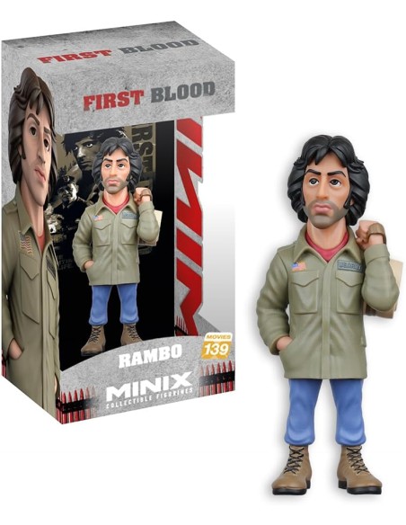 Figura Minix Rambo First Blood Rambo Modelo 139