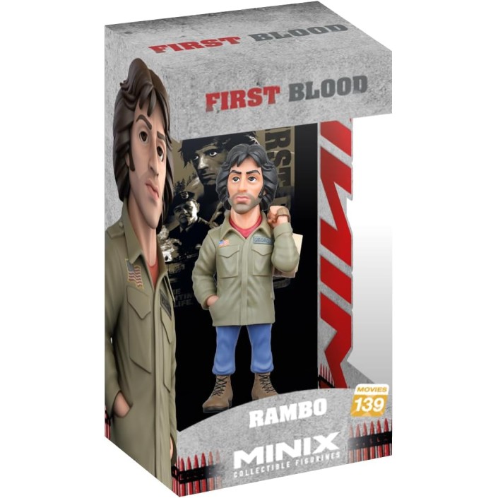 Figura Minix Rambo First Blood Rambo Modelo 139