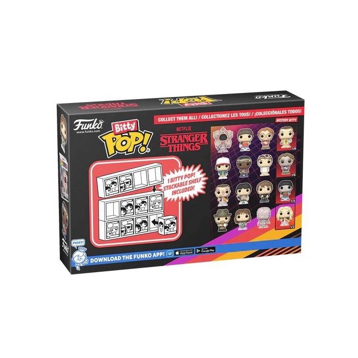 Pack de 4 Funko Bitty Pop! Stranger Things...