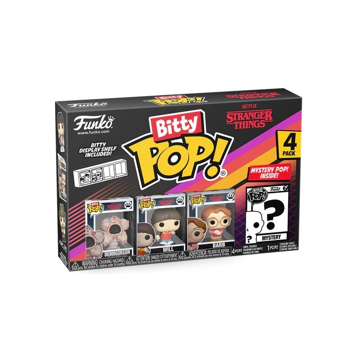 Pack de 4 Funko Bitty Pop! Stranger Things...