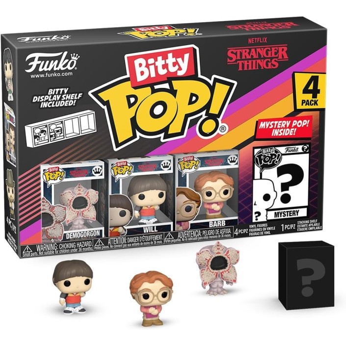 Pack de 4 Funko Bitty Pop! Stranger Things...