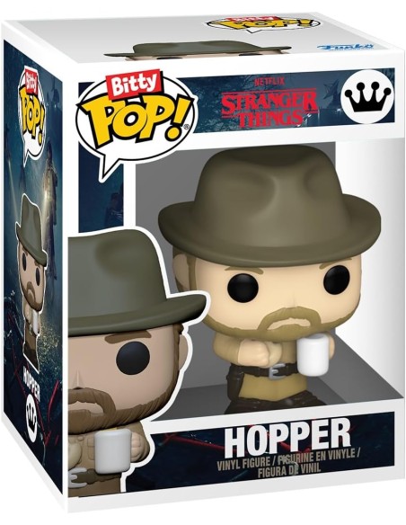 Pack de 4 Funko Bitty Pop! Stranger Things Modelo Hopper |  83664