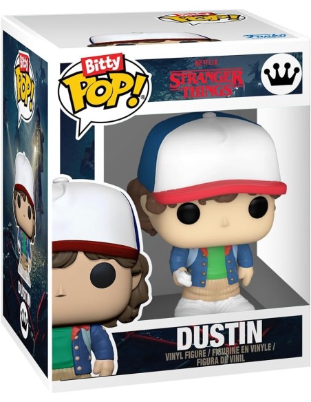 Pack de 4 Funko Bitty Pop! Stranger Things Modelo Dustin | 83662