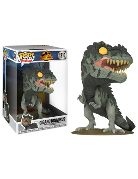 Figura Funko Pop! Películas Jurassic World Giganotosaurus Modelo 1210 | 55378 Gigante 25 cms