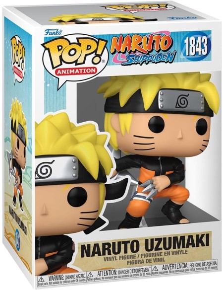 Figura Funko Pop! Animación Naruto Shippuden Naruto Uzumaki Modelo 1843 | 83804