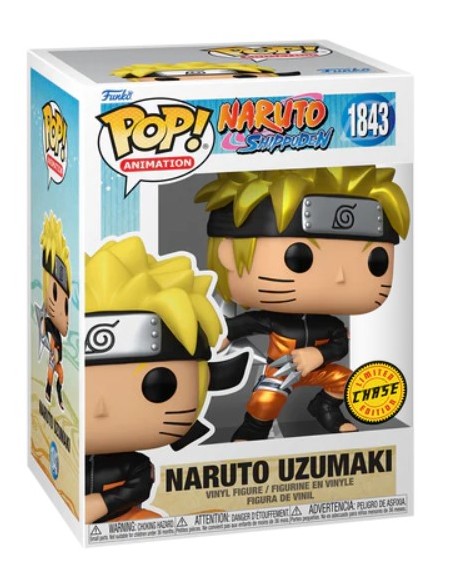 Figura Funko Pop! Animación Naruto Shippuden Naruto Uzumaki Modelo 1843 | 83804 Edición Chase