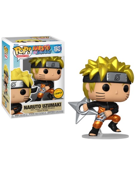 Figura Funko Pop! Animación Naruto Shippuden Naruto Uzumaki Modelo 1843 | 83804 Edición Chase