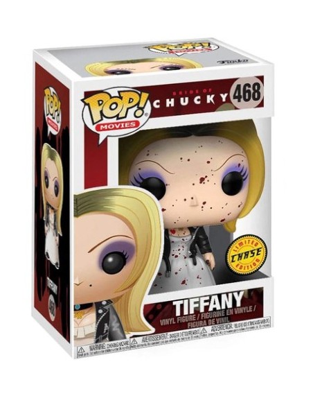 Figura Funko Pop! Películas La novia de Chucky Tiffany Modelo 468 | 20117 Edición Chase