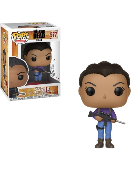Figura Funko Pop! Series The Walking Dead Sasha Modelo 577 | 25205