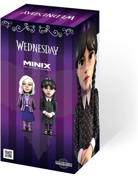 Figura Minix Miercoles Wednesday con Cosa Modelo 123