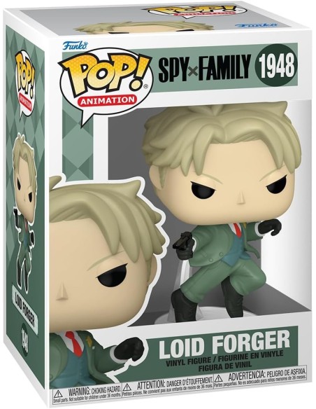 Figura Funko Pop! Animación Spy Family Loid Forger Modelo 1948 | 86529