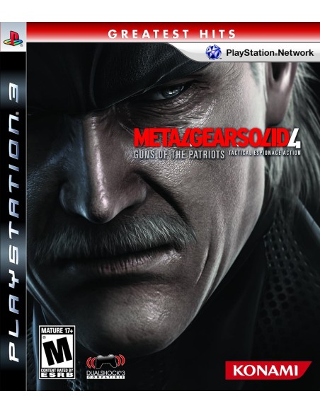 Juego Metal Gear Solid 4: Guns of the Patriots Para Playstation 3 | PS3