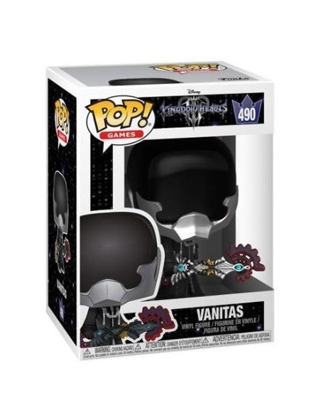 Figura Funko Pop! Juegos Kingdom Hearts Vanitas Modelo 490 | 34055