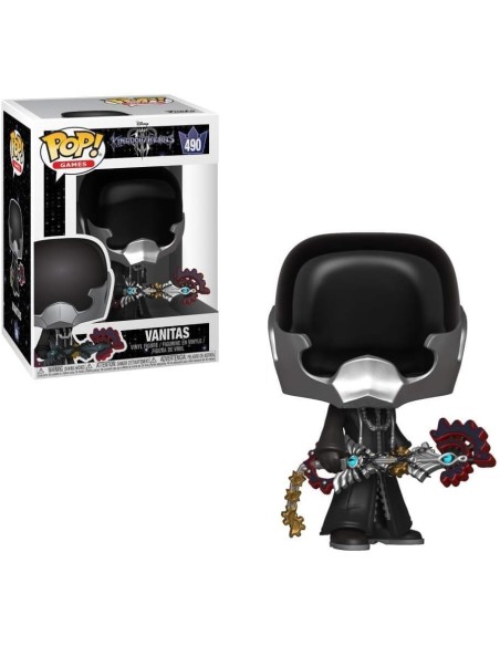 Figura Funko Pop! Juegos Kingdom Hearts Vanitas Modelo 490 | 34055