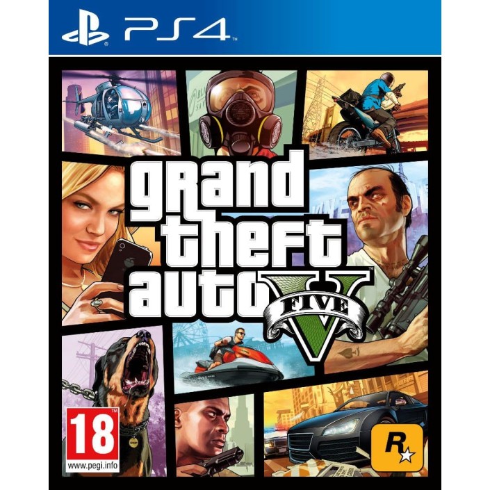 Juego GTA Grand Theft Auto V Para Playstation 4...