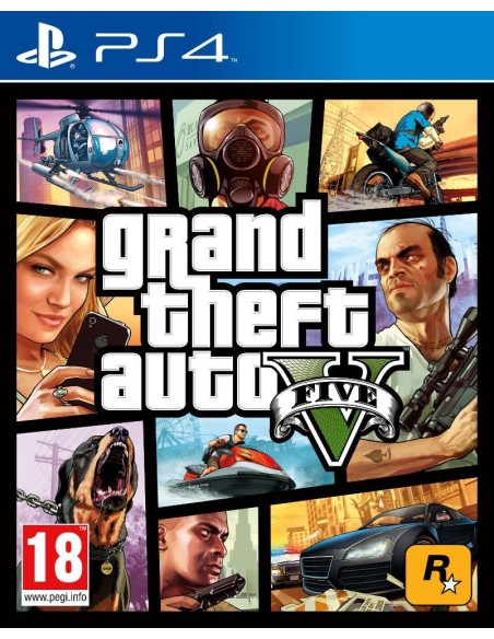 Juego GTA Grand Theft Auto V Para Playstation 4 | PS4 | Outlet