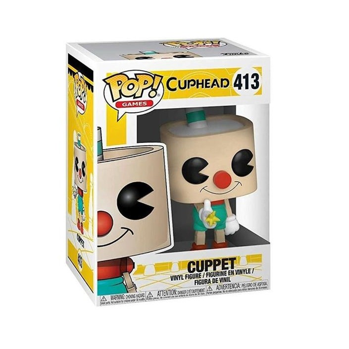 Figura Funko Pop! Juegos Cuphead Cuppet Modelo...