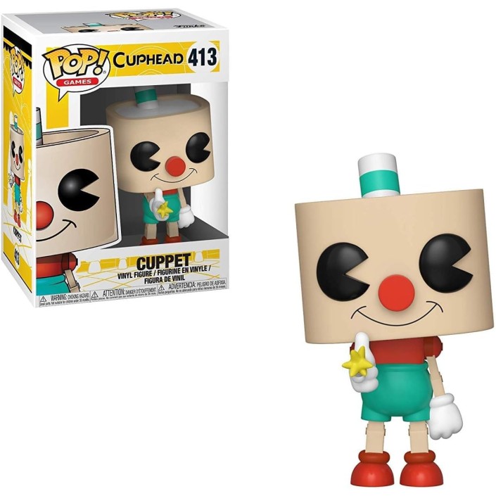 Figura Funko Pop! Juegos Cuphead Cuppet Modelo...