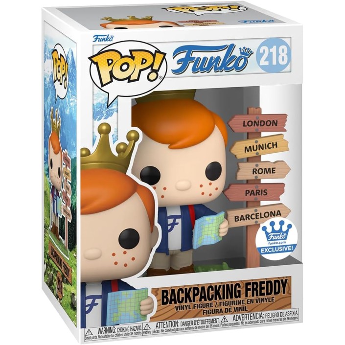 Figura Funko Pop! Backpacking Freddy Modelo 218...