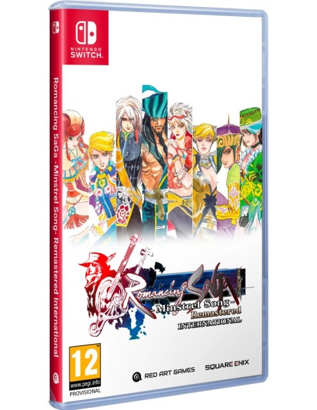 Juego Romancing SaGa - Minstrel Song - Remastered International para Nintendo Switch | PREVENTA