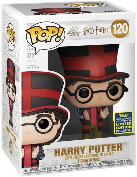 Figura Funko Pop! Harry Potter Harry Potter Modelo 120 | 48563 Exclusivo Edición Limitada Convención Verano 2020