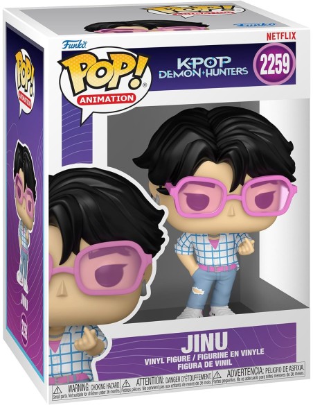 Figura Funko Pop! Animación Guerreras K-Pop Demon Hunters Jinu Modelo 2259| 94691