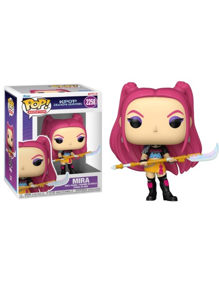 Figura Funko Pop! Animación Guerreras K-Pop Demon Hunters Mira Modelo 2258 | 95266 | PREVENTA
