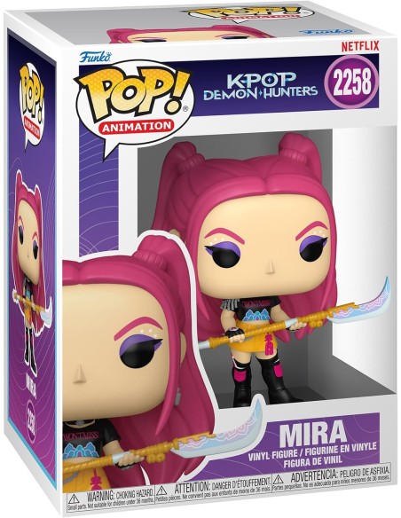 Figura Funko Pop! Animación Guerreras K-Pop Demon Hunters Mira Modelo 2258 | 95266