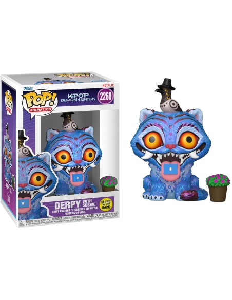 Figura Funko Pop! Animación Guerreras K-Pop Demon Hunters Derpy con Sussie Modelo 2260 | 94693 | PREVENTA | GITD