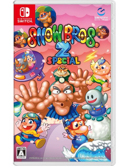Juego Snow Bros 2 Special Para Nintendo Switch | Importación Asia