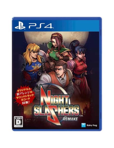 Juego Night Slashers Remake para Playstation 4 | PS4 | Importación ASIA