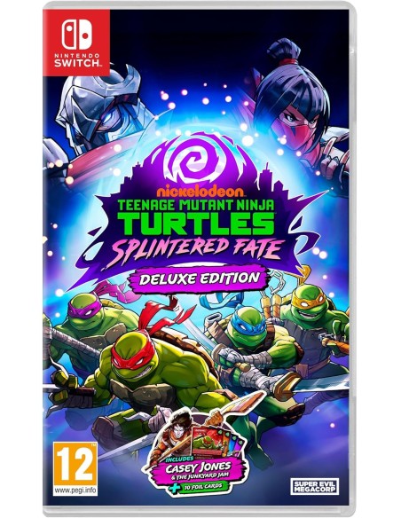 Juego Teenage Mutant Ninja Turtles Splintered Fate Deluxe Edition para Nintendo Switch